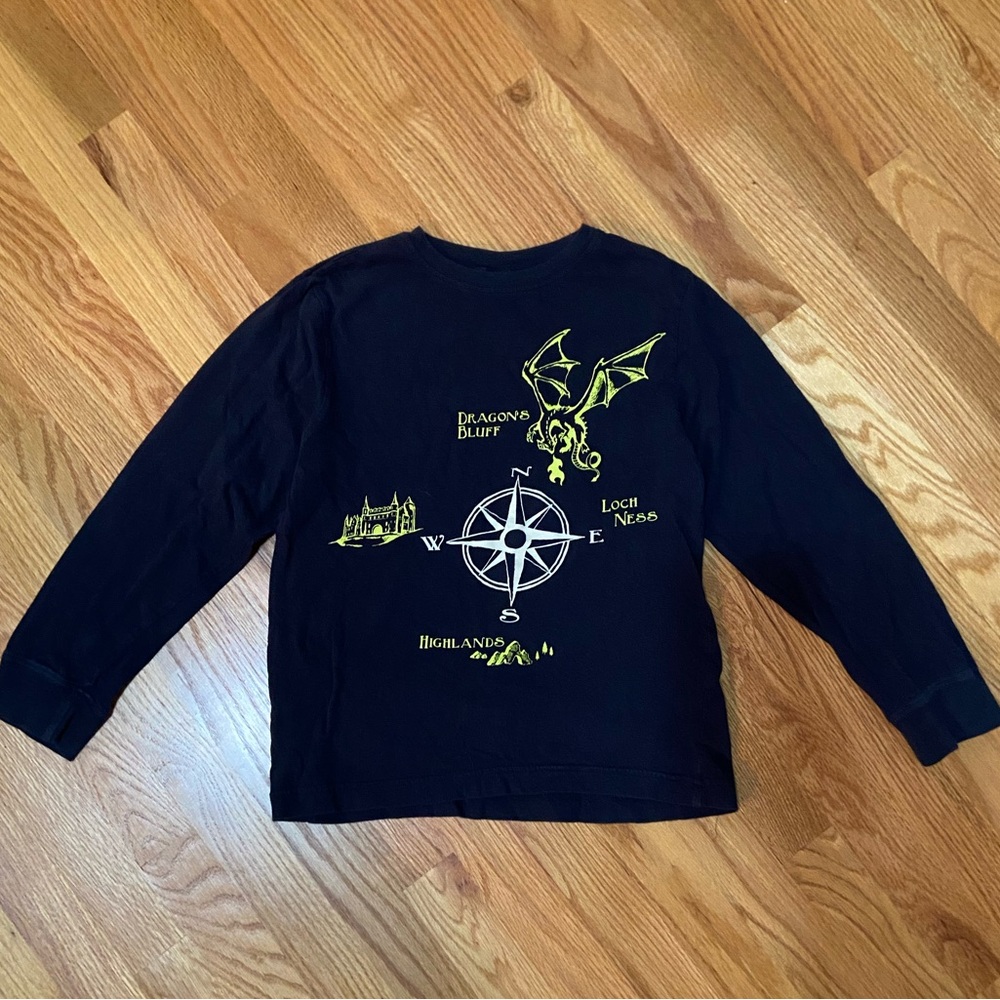 Boys long sleeve T-shirt, size 10